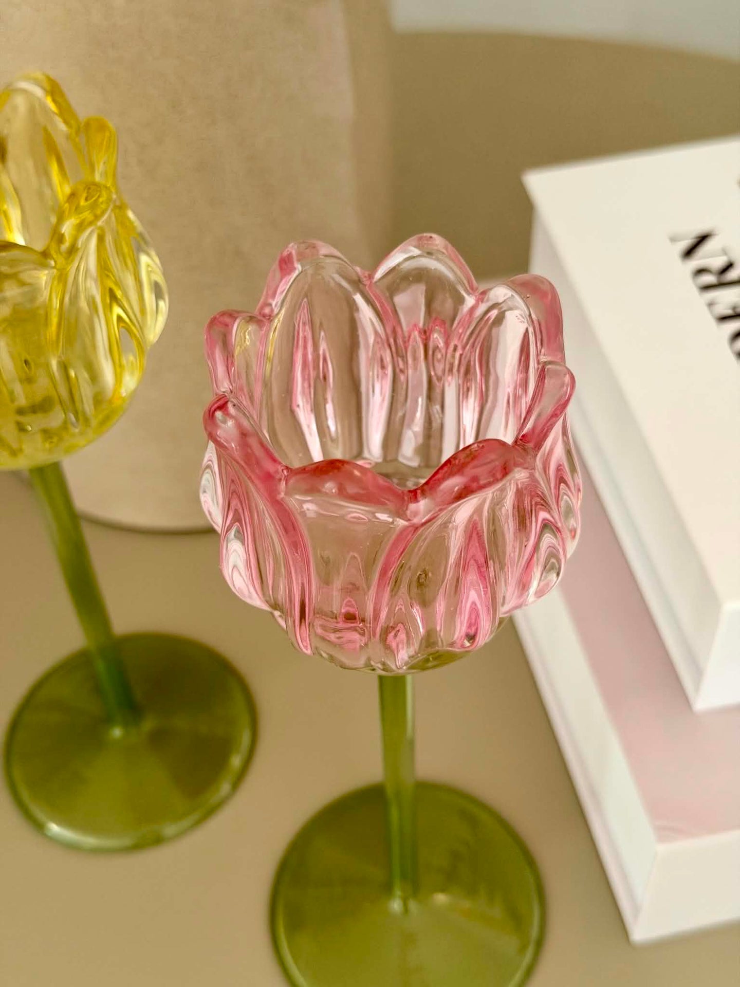 Lysestake Tulipan - Rosa