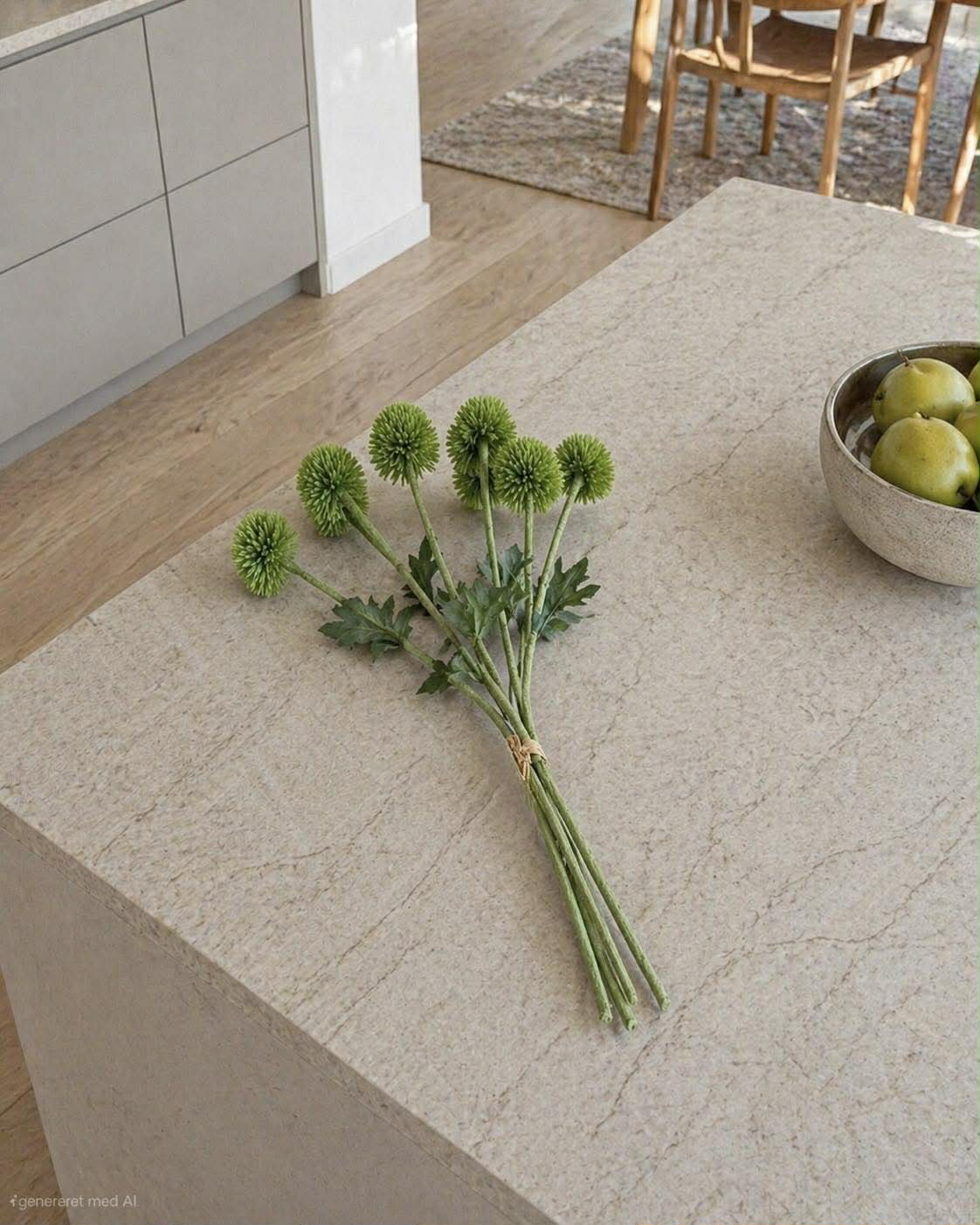 Blomststilker i bunt - Lime