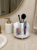 Makeup organiser - Hvit med gull