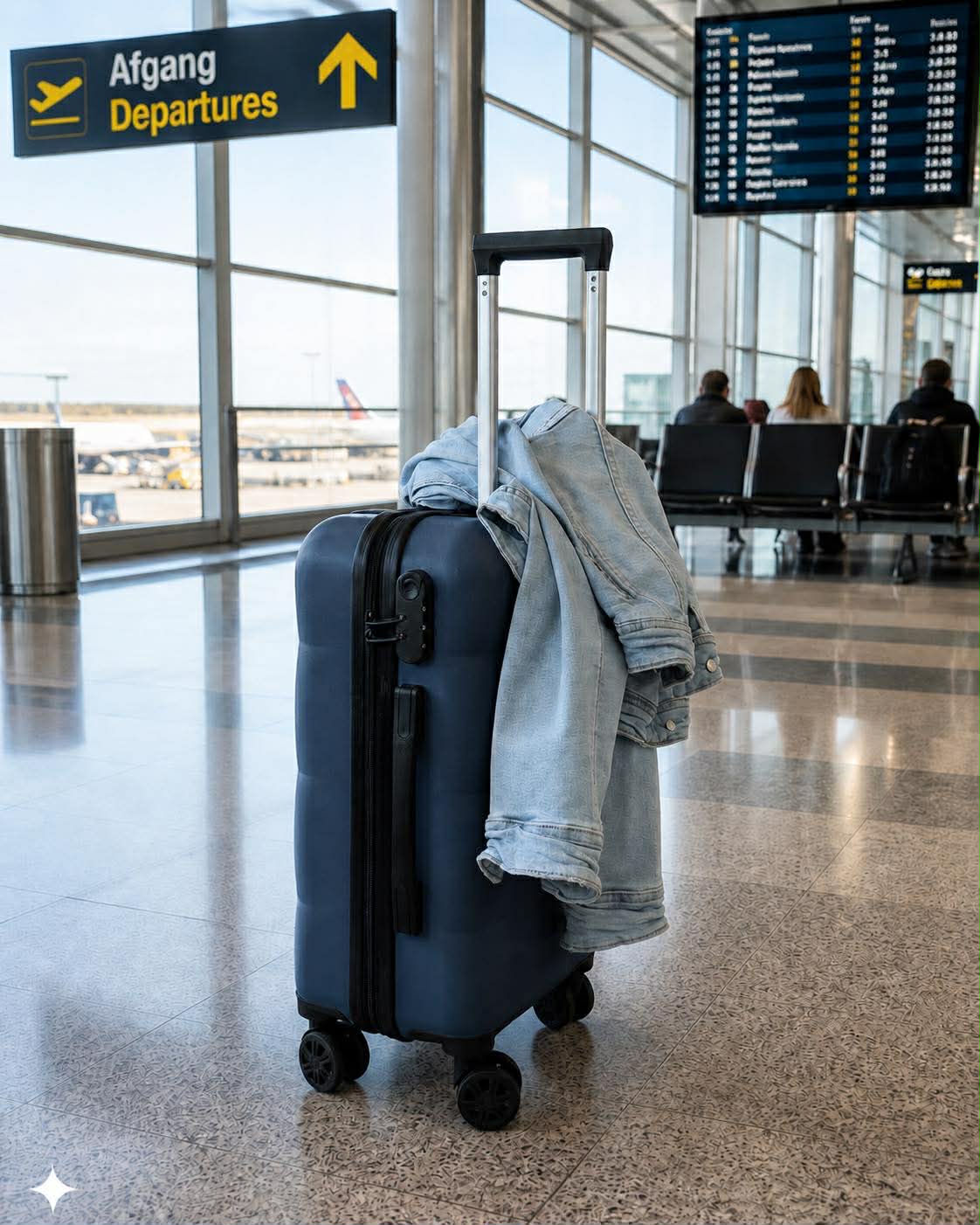 Koffert Trolley - Dark blue