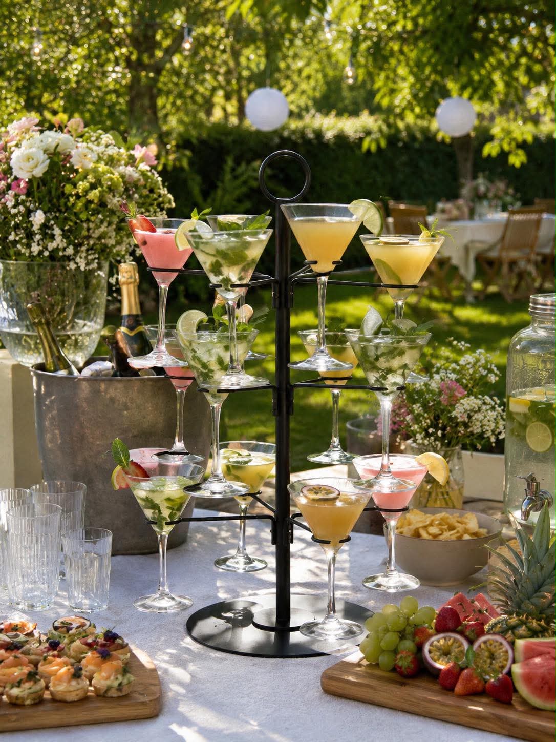 Oppsats til drinker og dessert