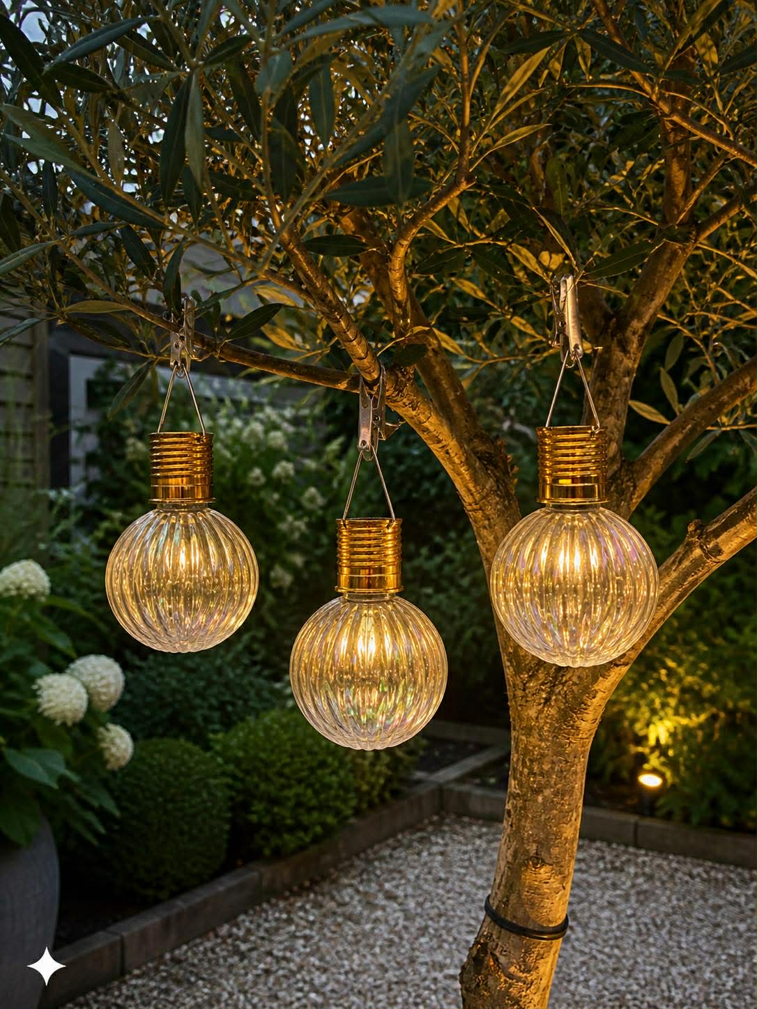 Solar bulbs - Sett med 3 stk.