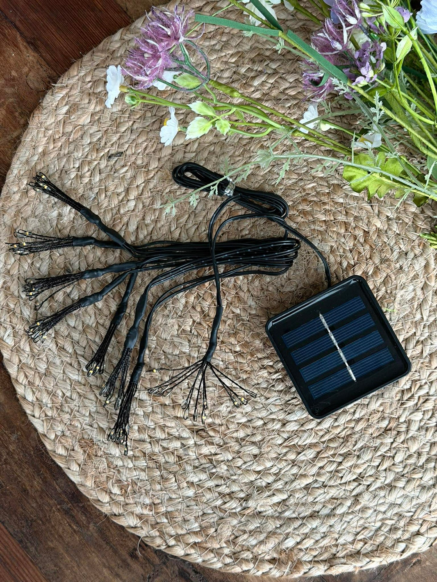Solar fyrverkeri-lyskjede