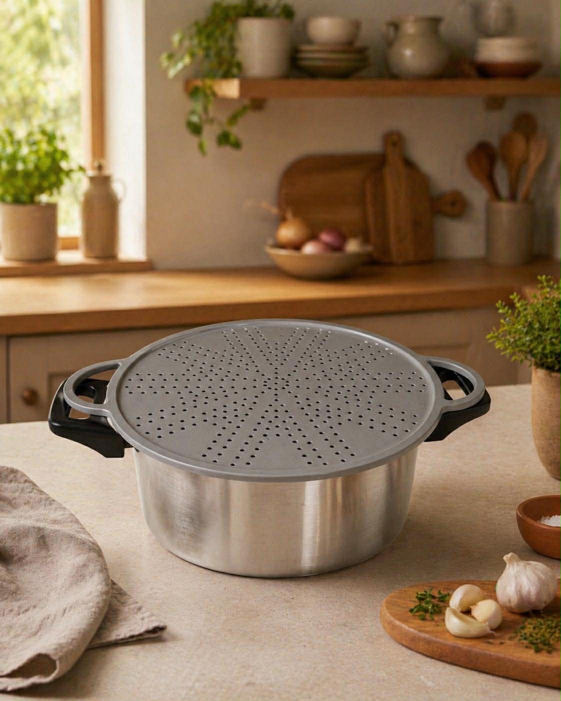 Grytelokk / Strainer