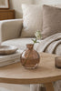 Vase Asti low - Brun