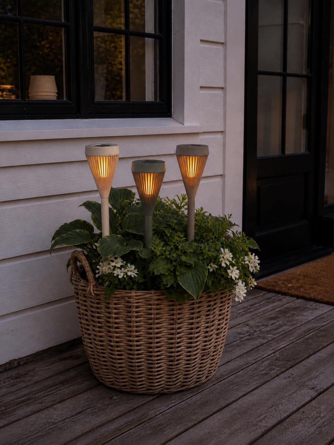 Fakkel Emily solar 43 cm - Flere farger
