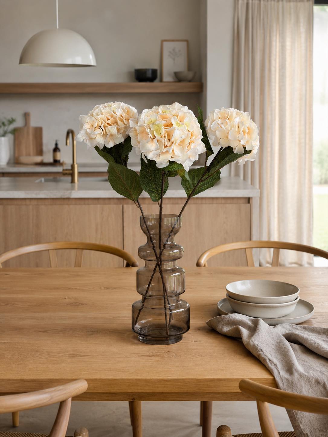 Hortensia krem - 70 cm