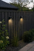 Vegglampe med solceller – Sett med 2 stk