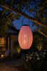 Lampe med solceller - Rosa