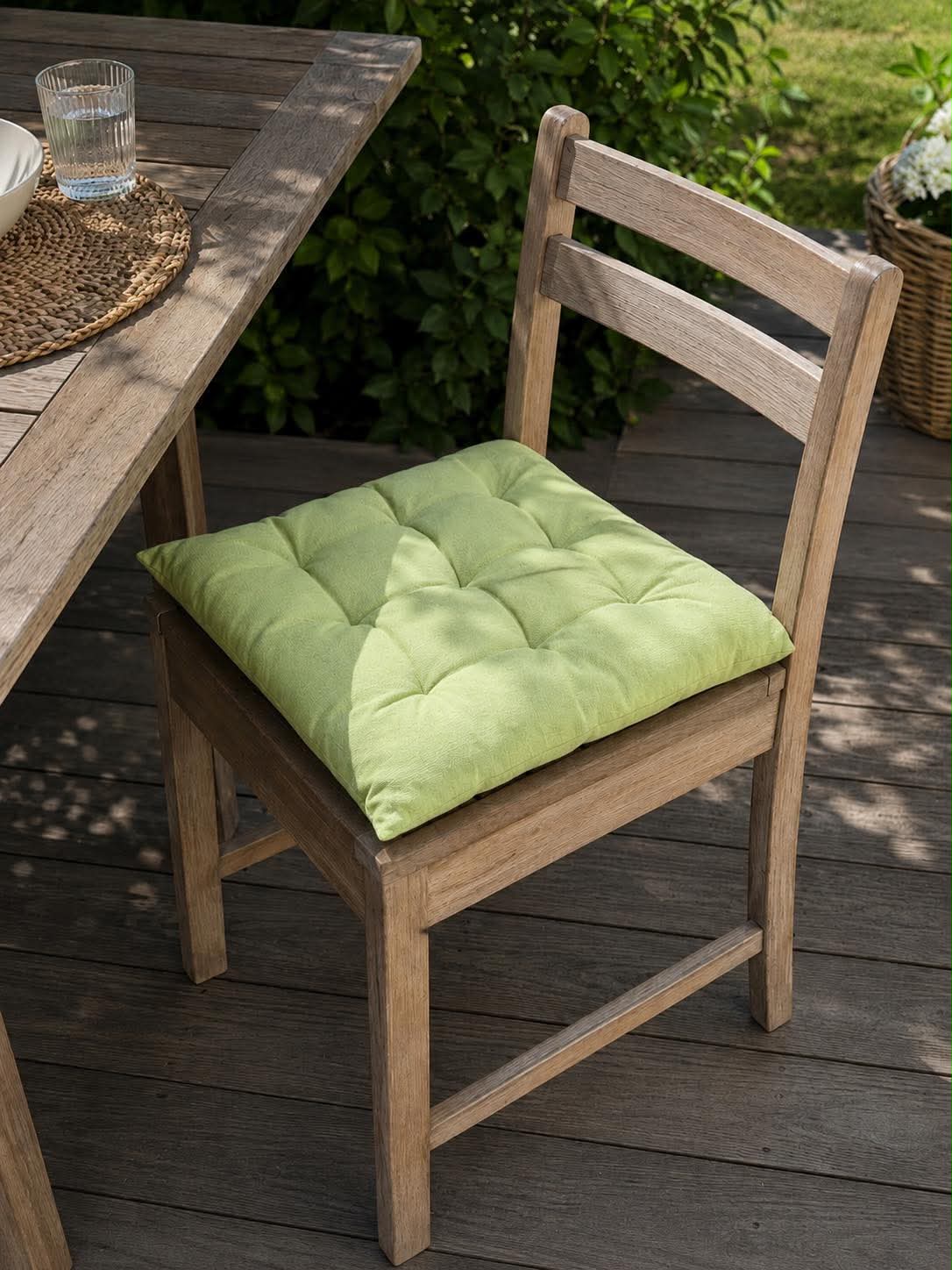 Hagepute futon – Grønn