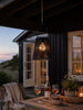 Sabbi lampe med solceller - Black