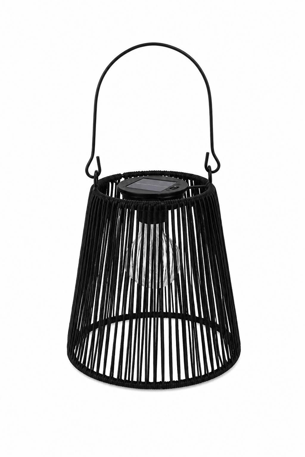 Sabbi lampe med solceller - Black