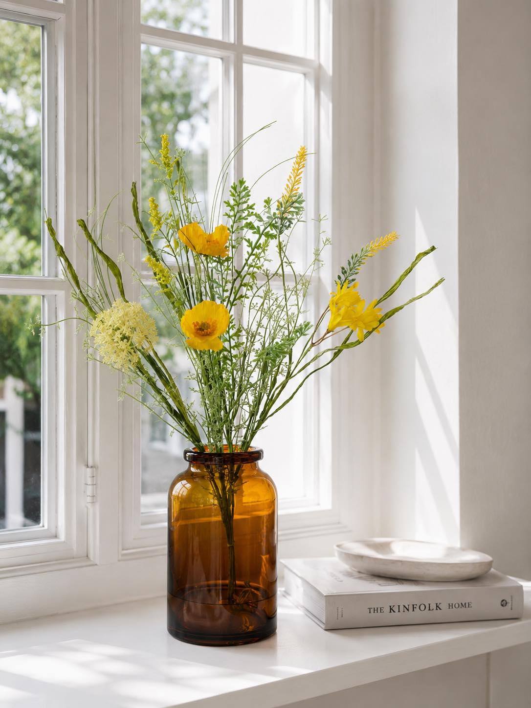 Vase June Amber