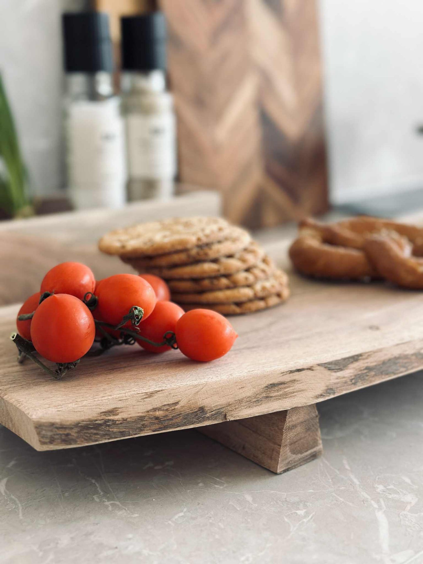 Serveringsbrett med ben 65 cm