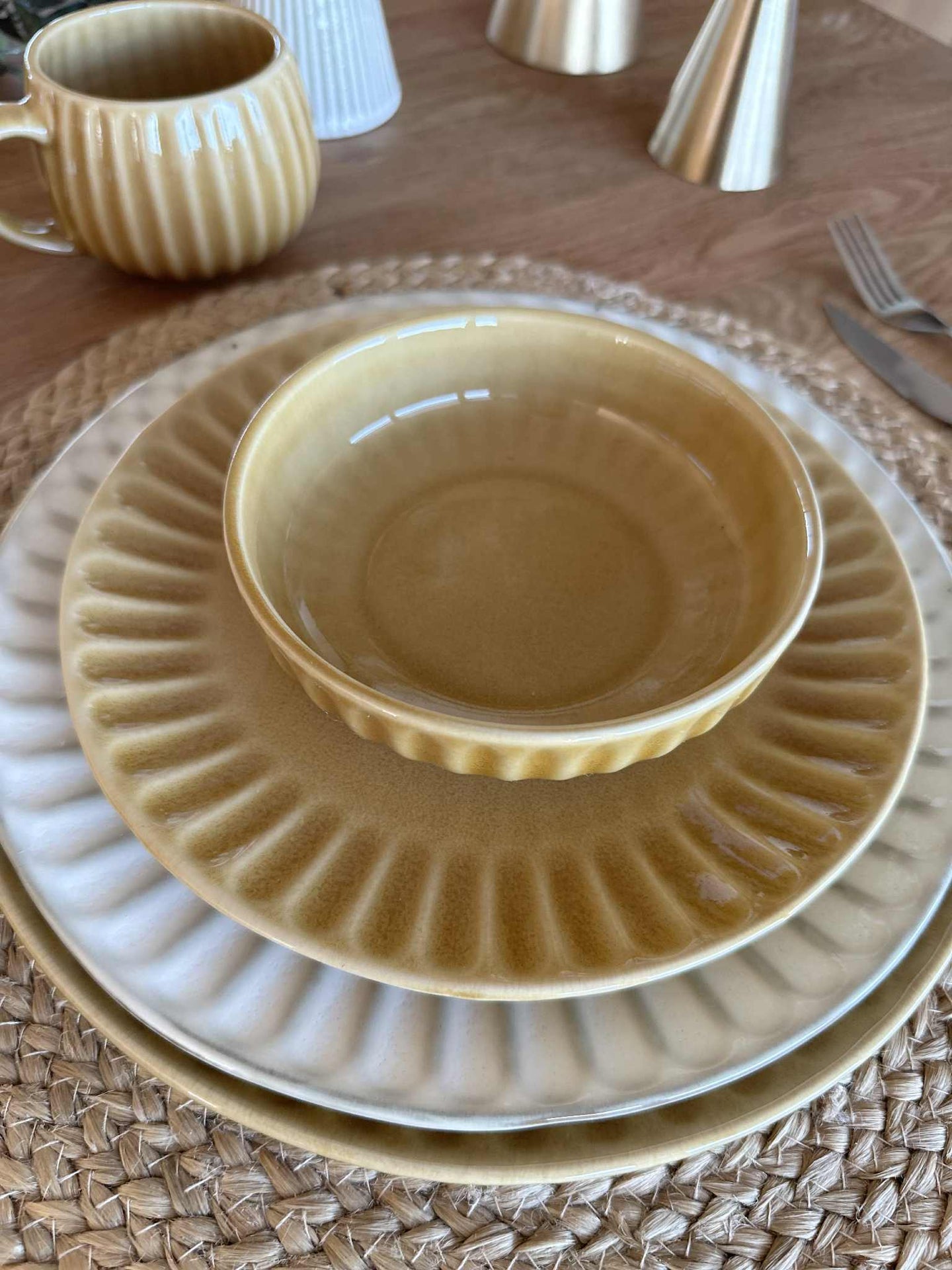 Tallerken VIGA Sennep - Flere størrelser