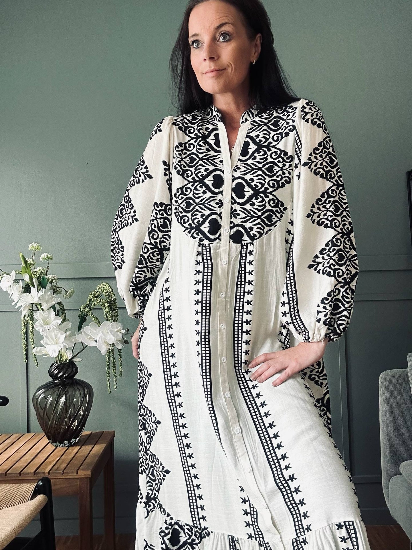 Kjole Beige - Boheme cotton