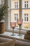 Lysestake flower - Rosa / grønn