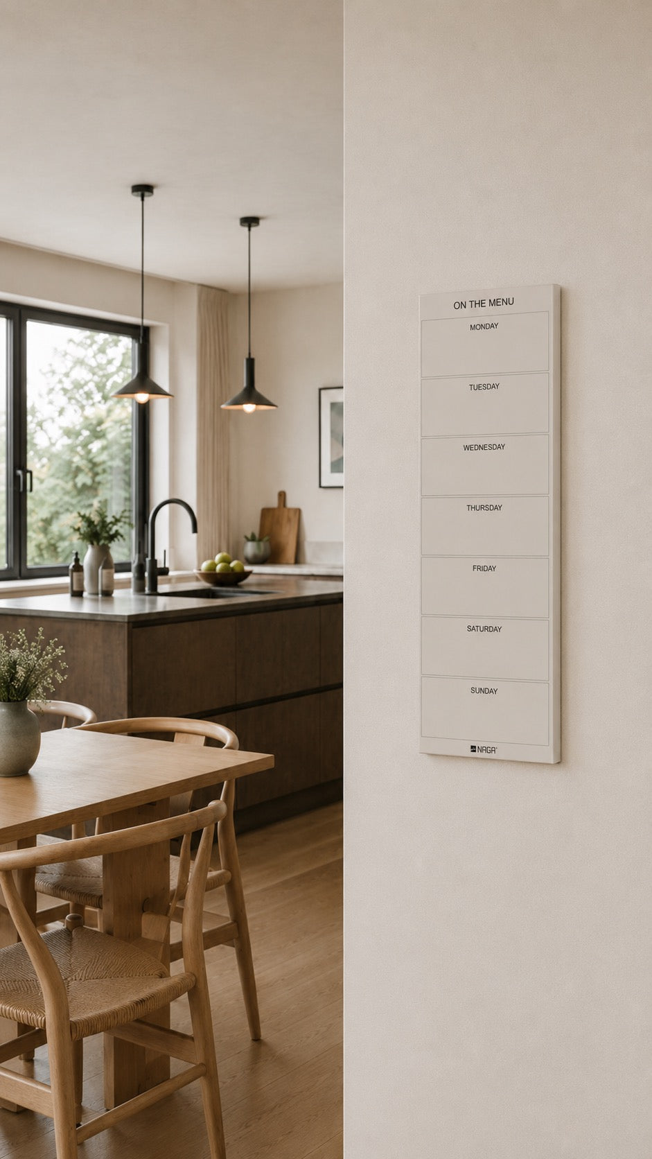 Tavle magnetisk beige - Matplan