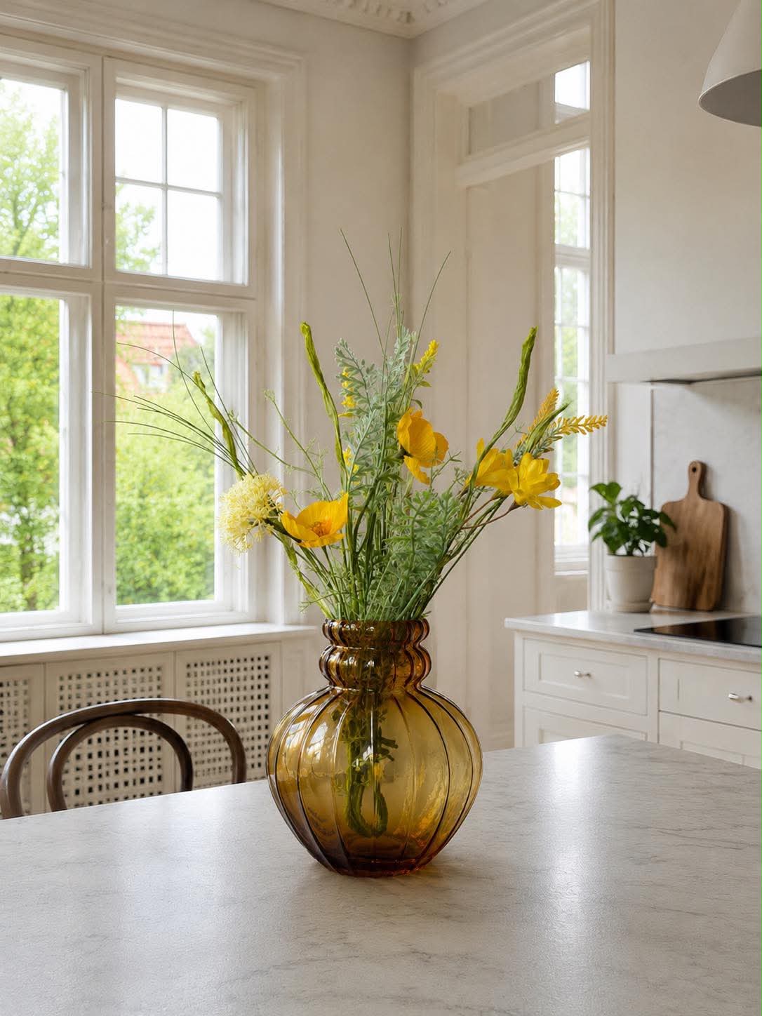 Vase Mary - Amber