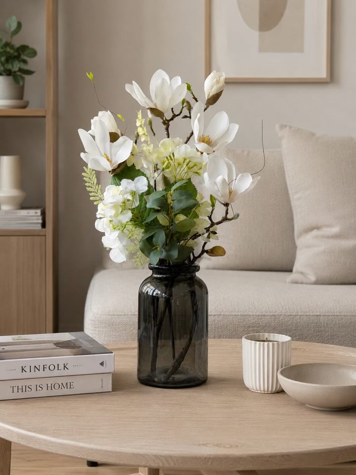 Vase June koks