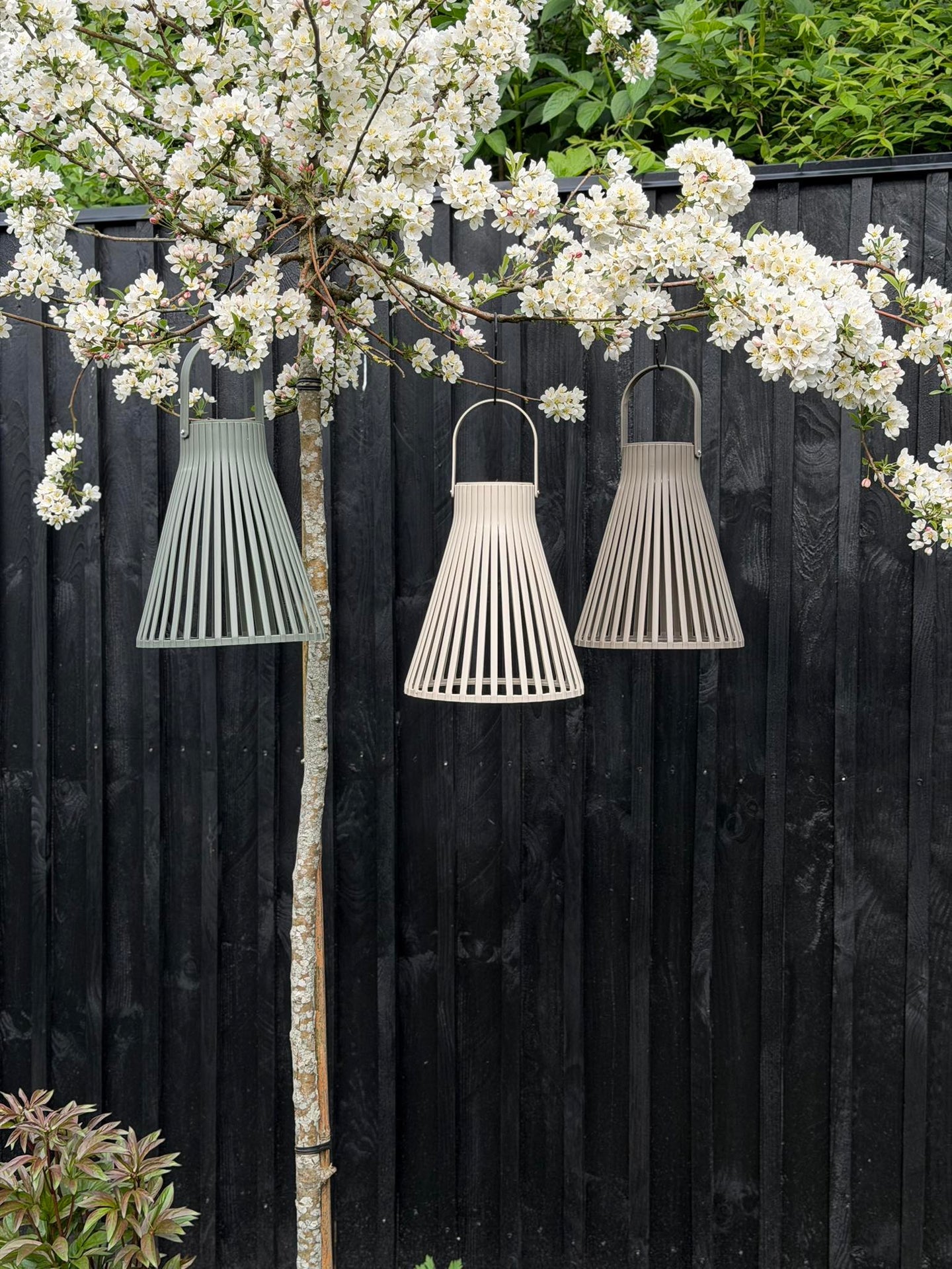 Lanterne Emily solar 24 cm - Flere farger