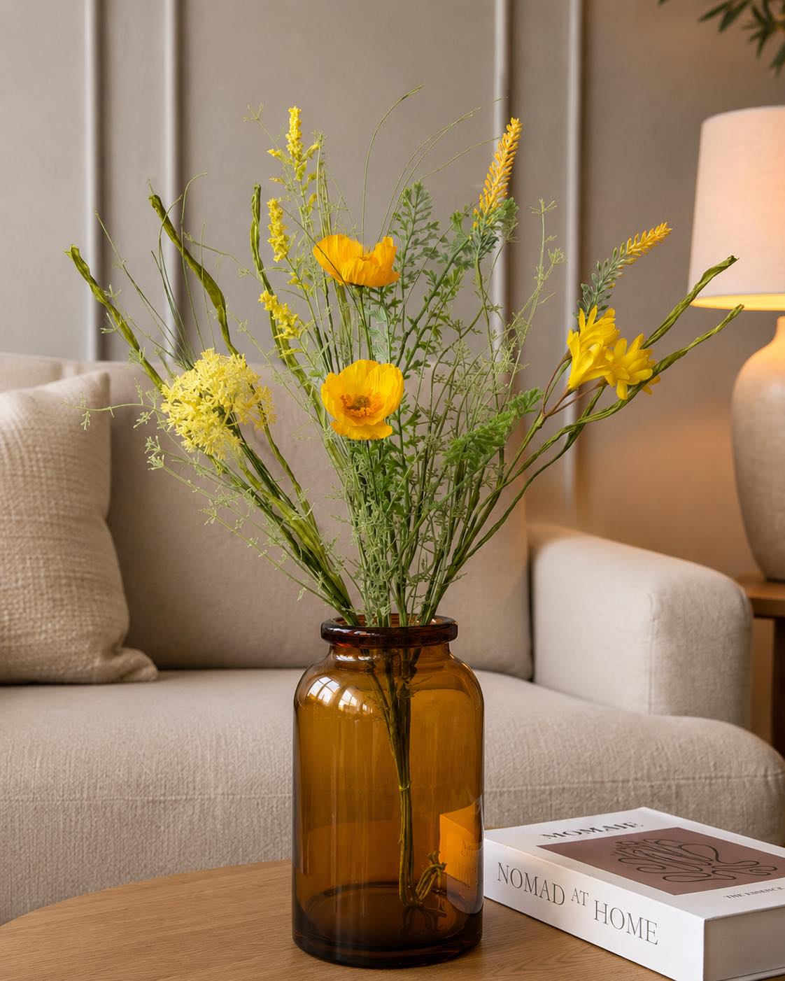 Vase June Amber
