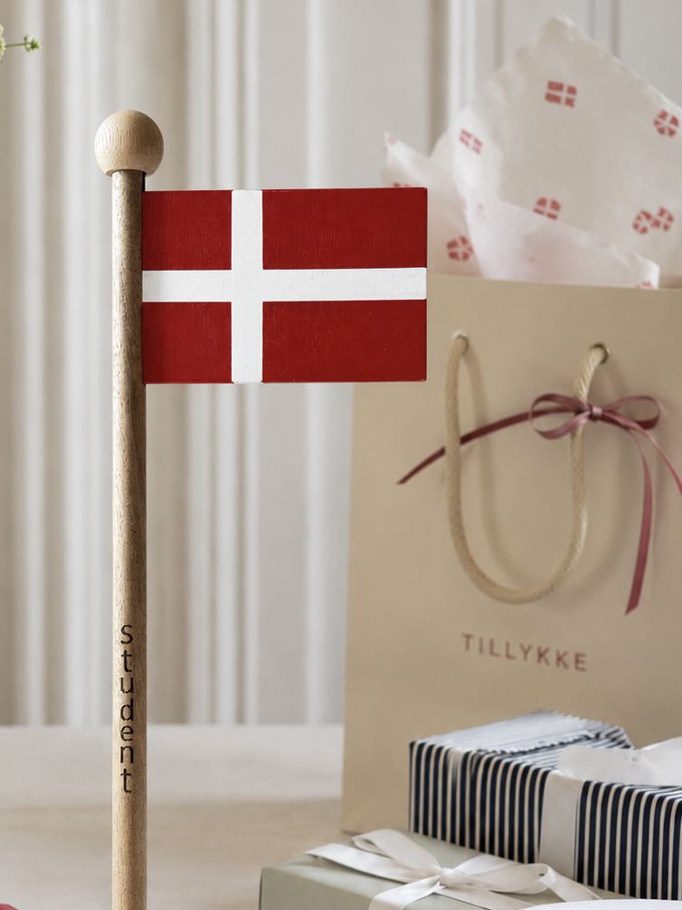 Flagg Student wood - Flere størrelser
