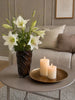 Vase Liva Brun