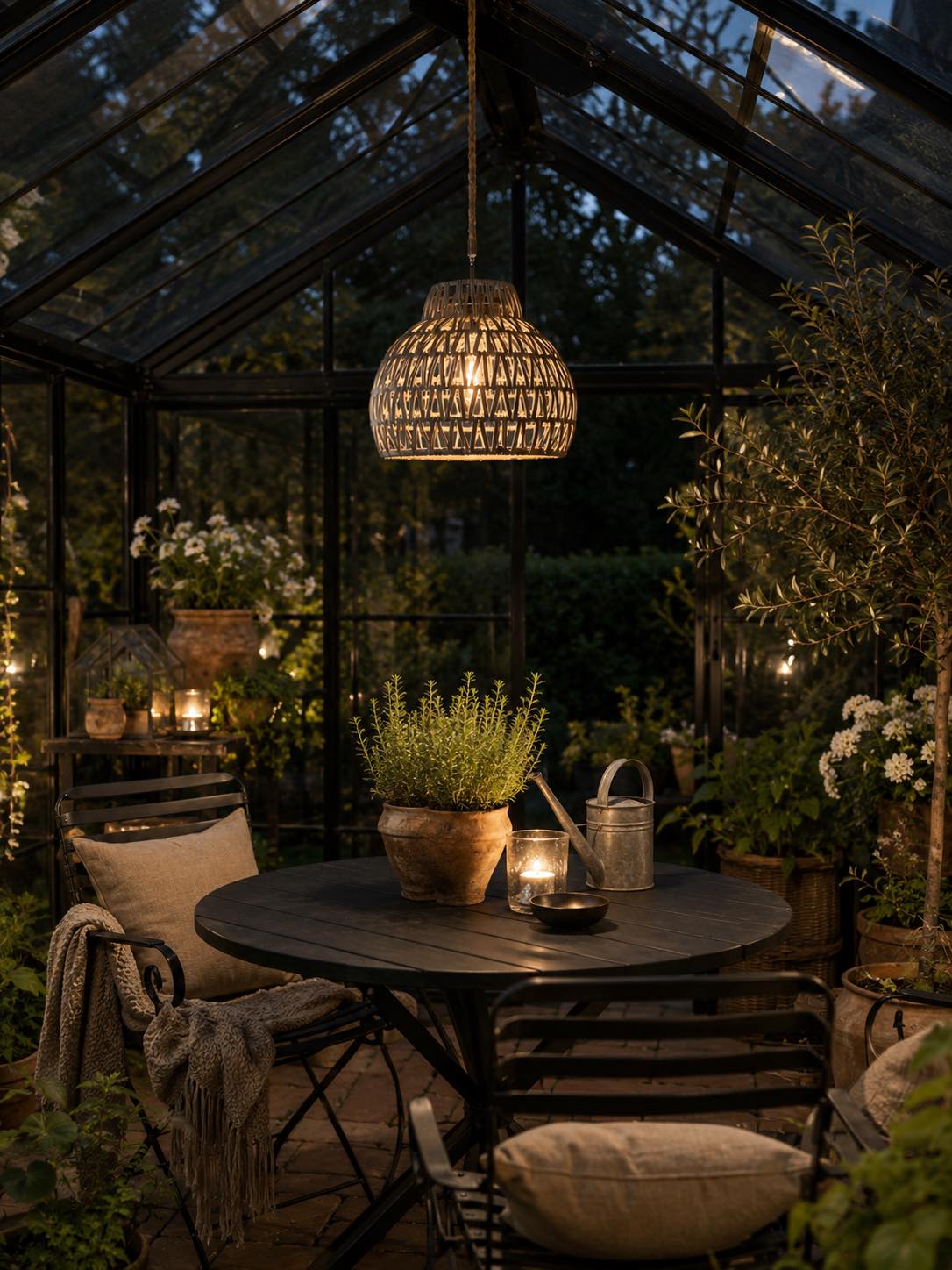 Lampe for innendørs og utendørs - Grey
