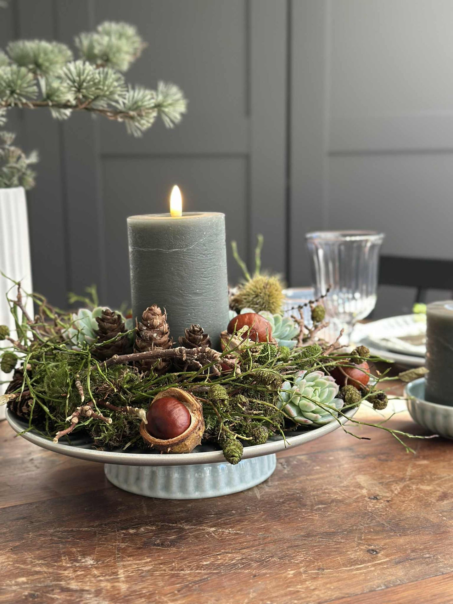 Tallerken VIGA Mint - Flere størrelser