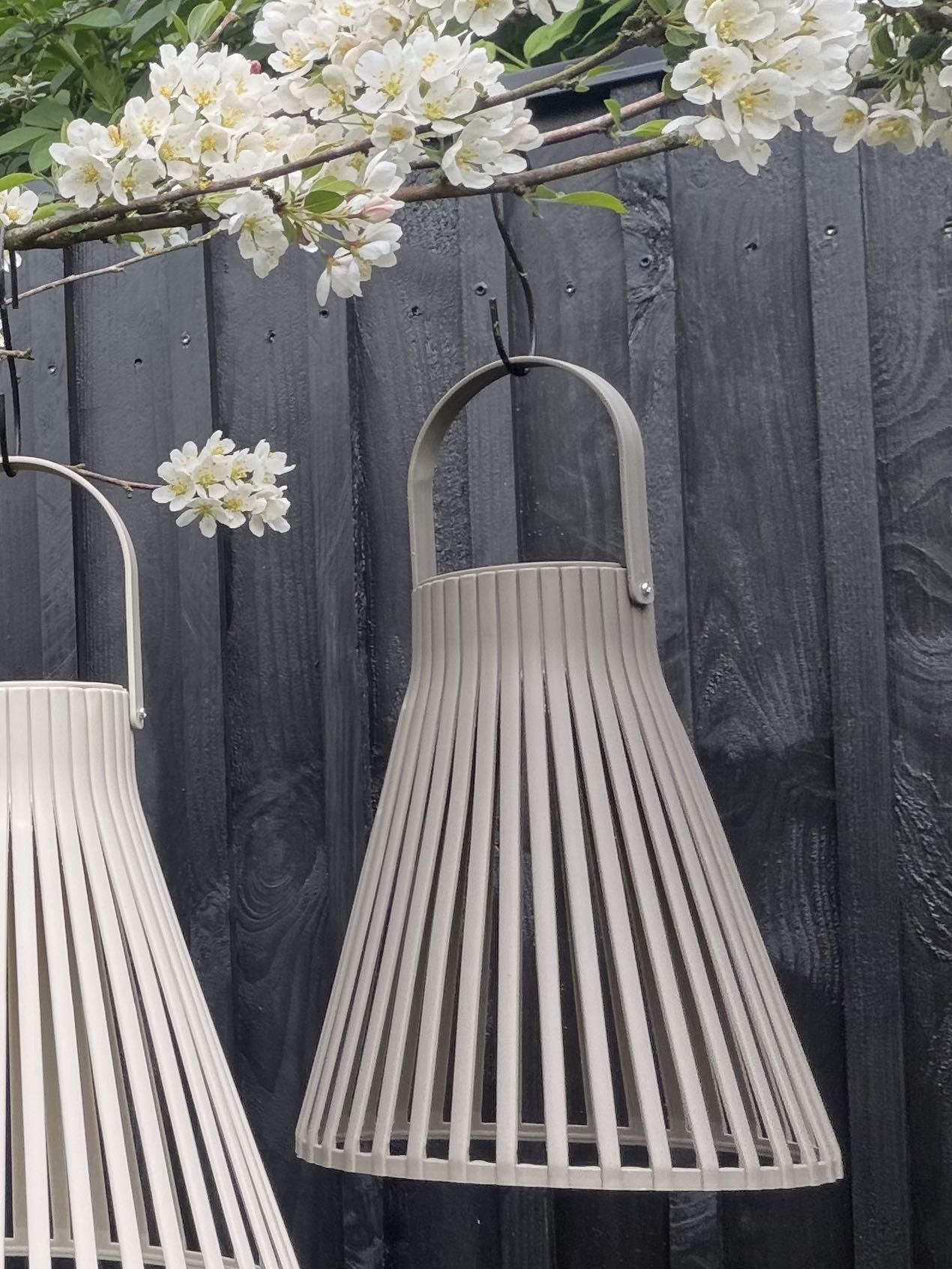 Lanterne Emily solar 24 cm - Flere farger