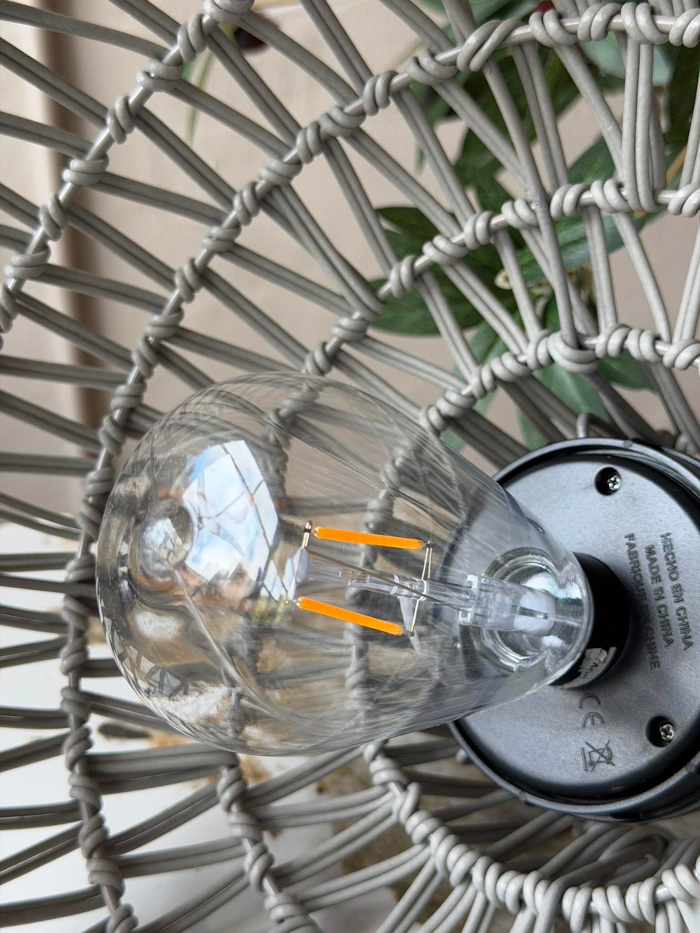 Lampe for innendørs og utendørs - Grey