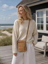 Mobilveske Daily – Suede beige