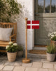 Flagg Dannebrog - Wood 100 cm