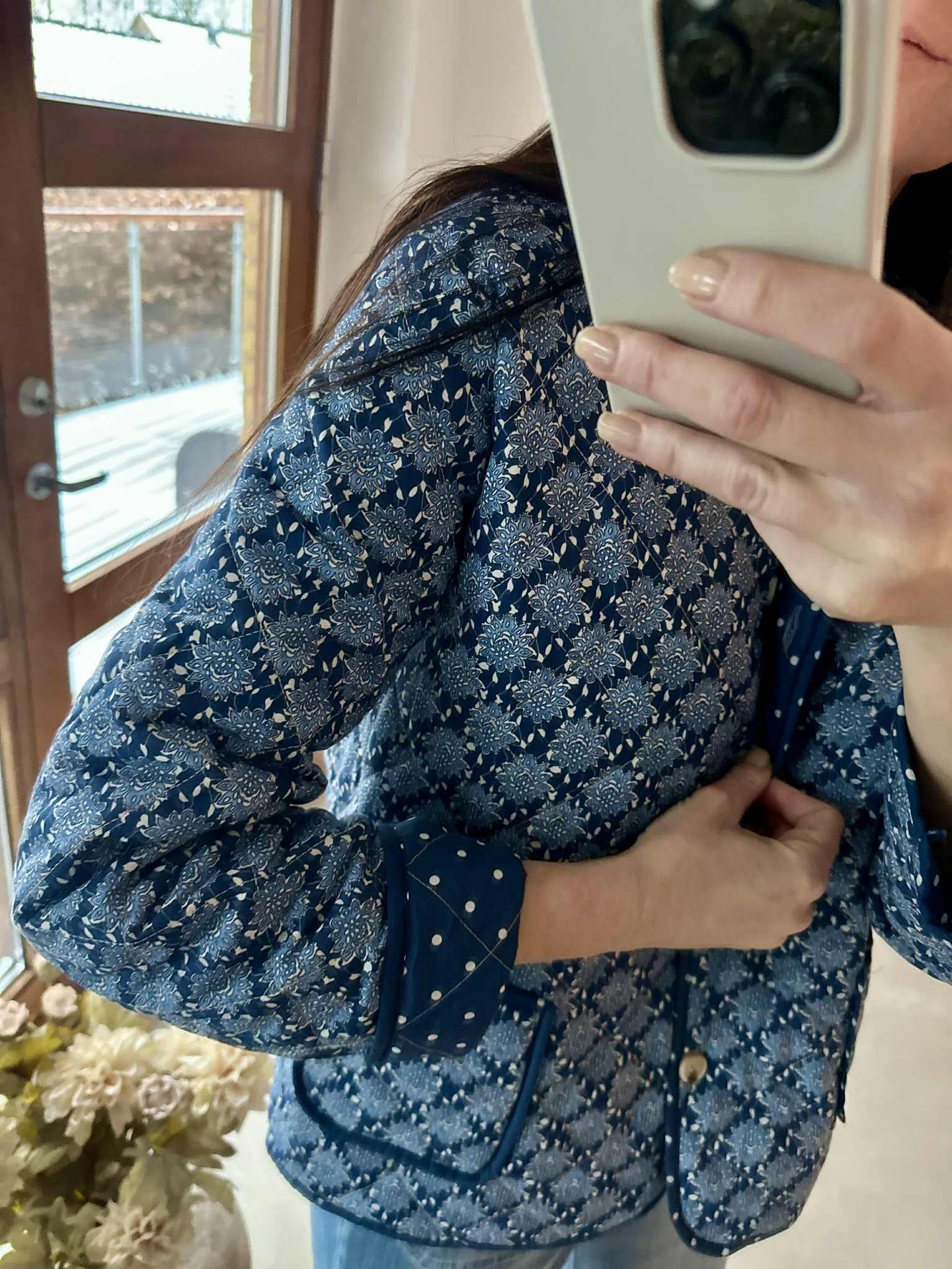 Jakke Quilt - Avril navy