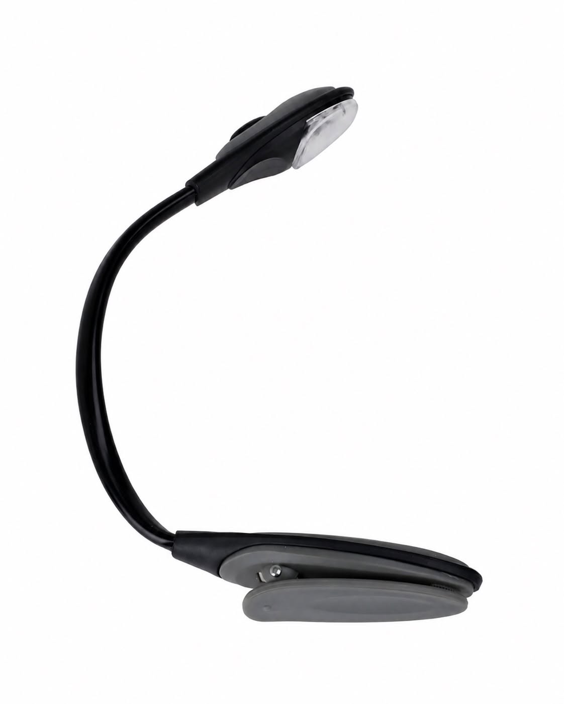 Boklampe med klemme