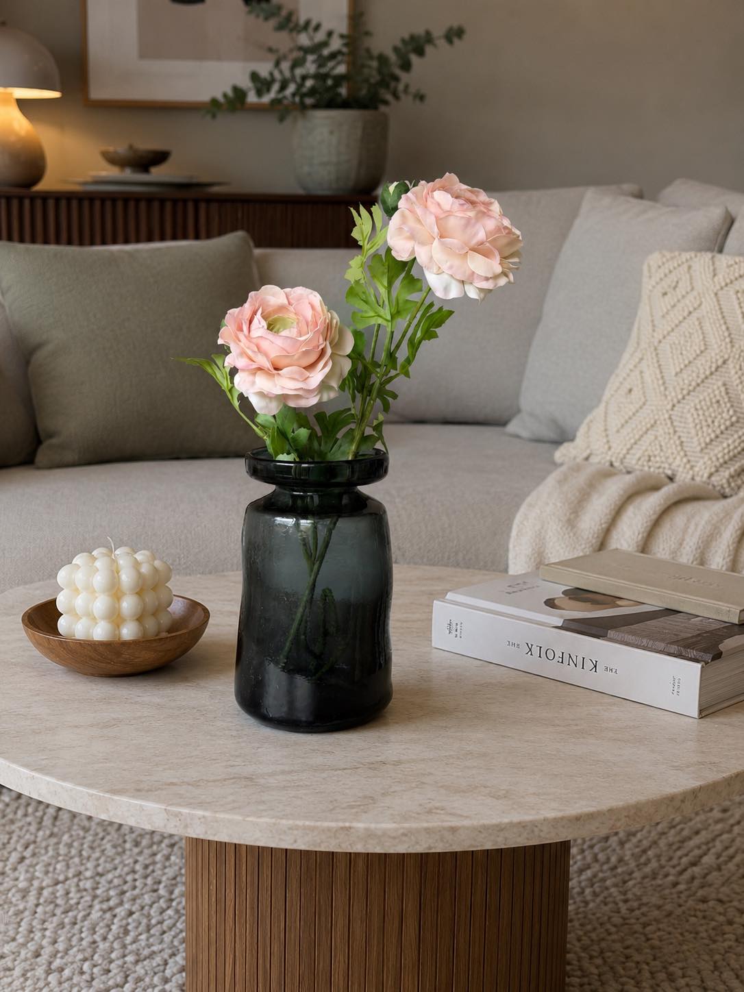 Vase VILLA grey
