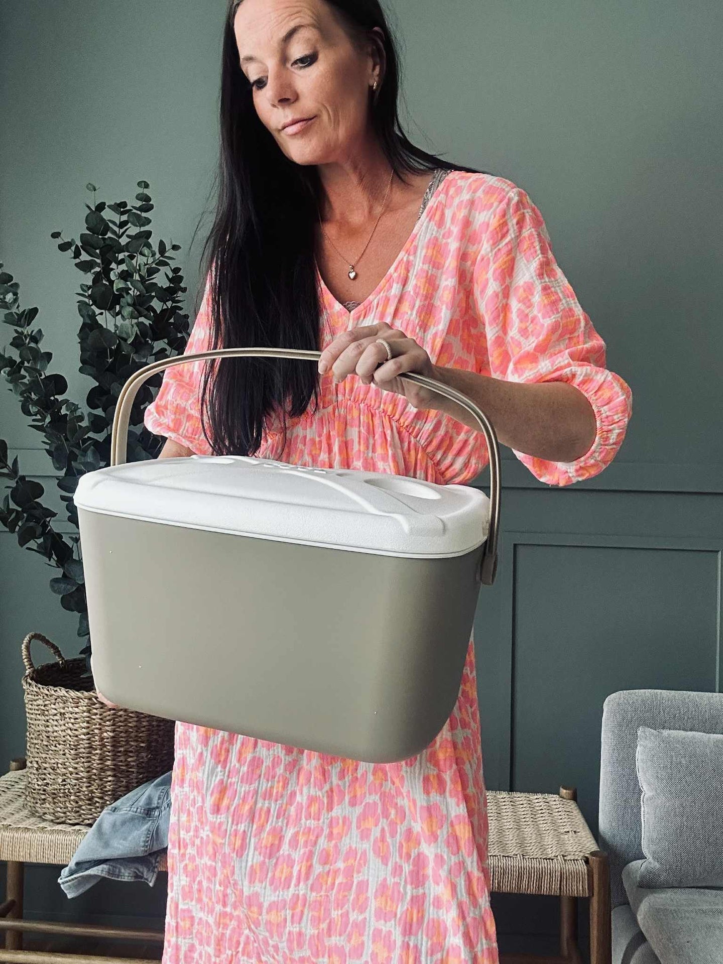 COOLER BOX - Sett med 2 stk. Beige