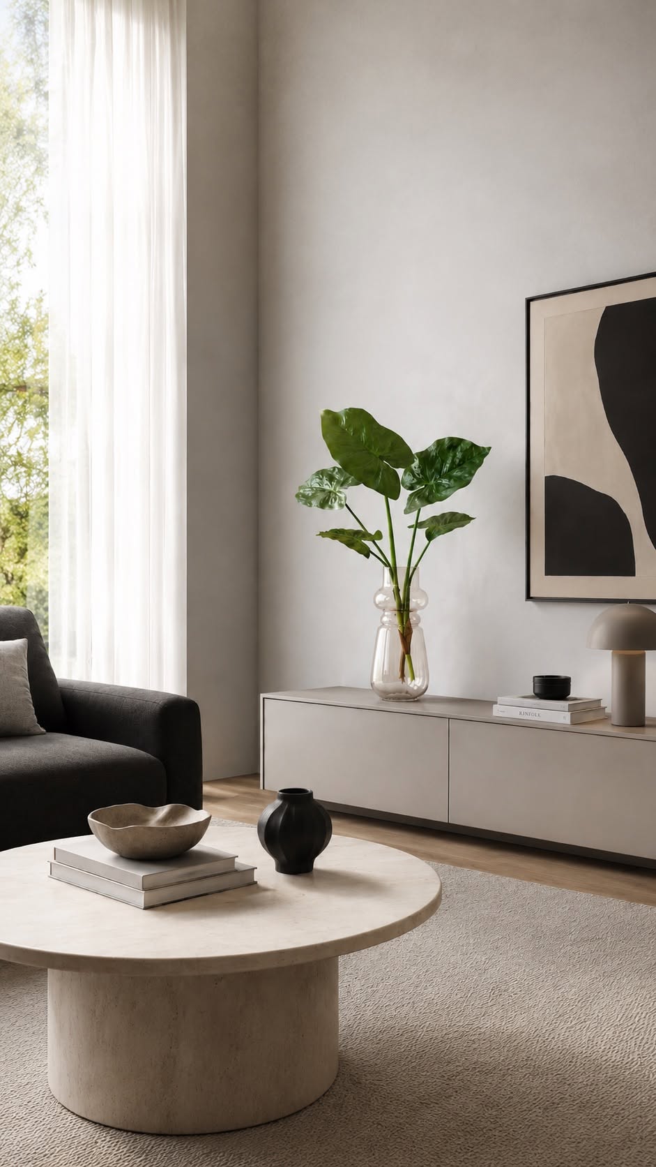 Plante Alocasia Big H:79 cm Grønn