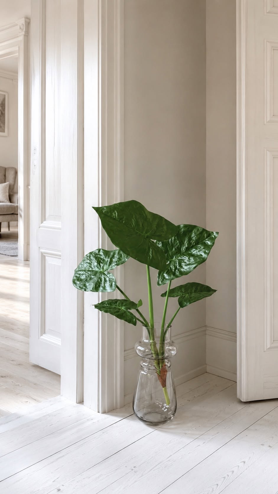 Plante Alocasia Big H:79 cm Grønn