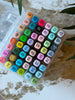 Tusser Duo pastel - Eske med 48 stk