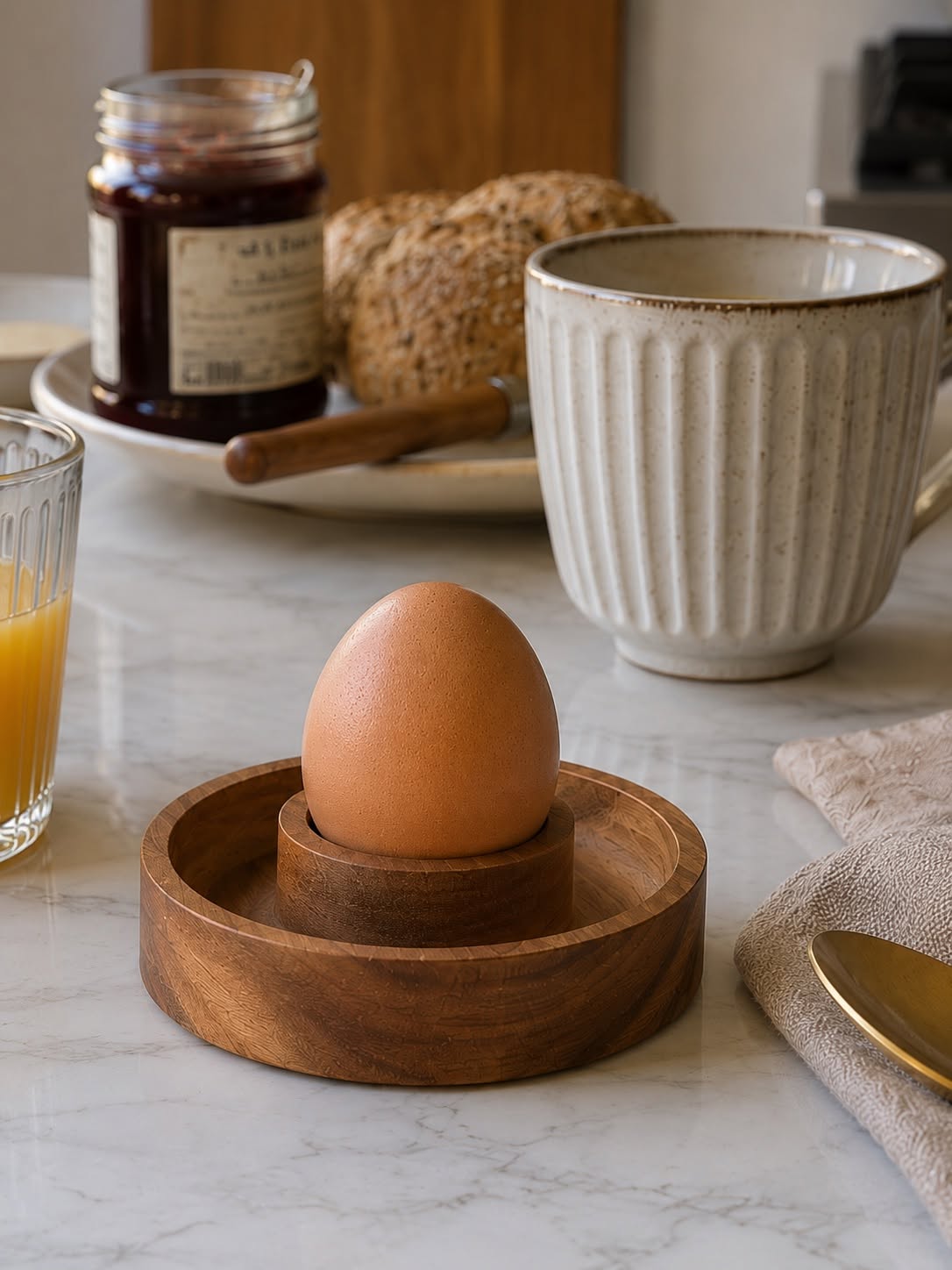 Eggkopp i akasietre