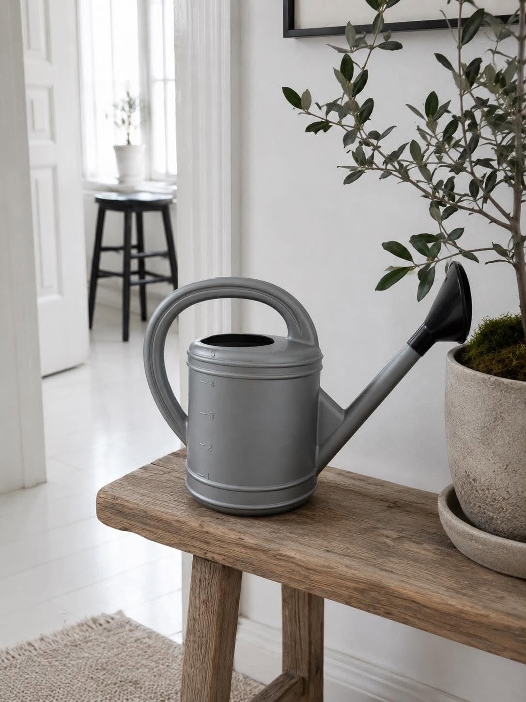 Vannkanne 5 liter – sølv – stilrent uttrykk
