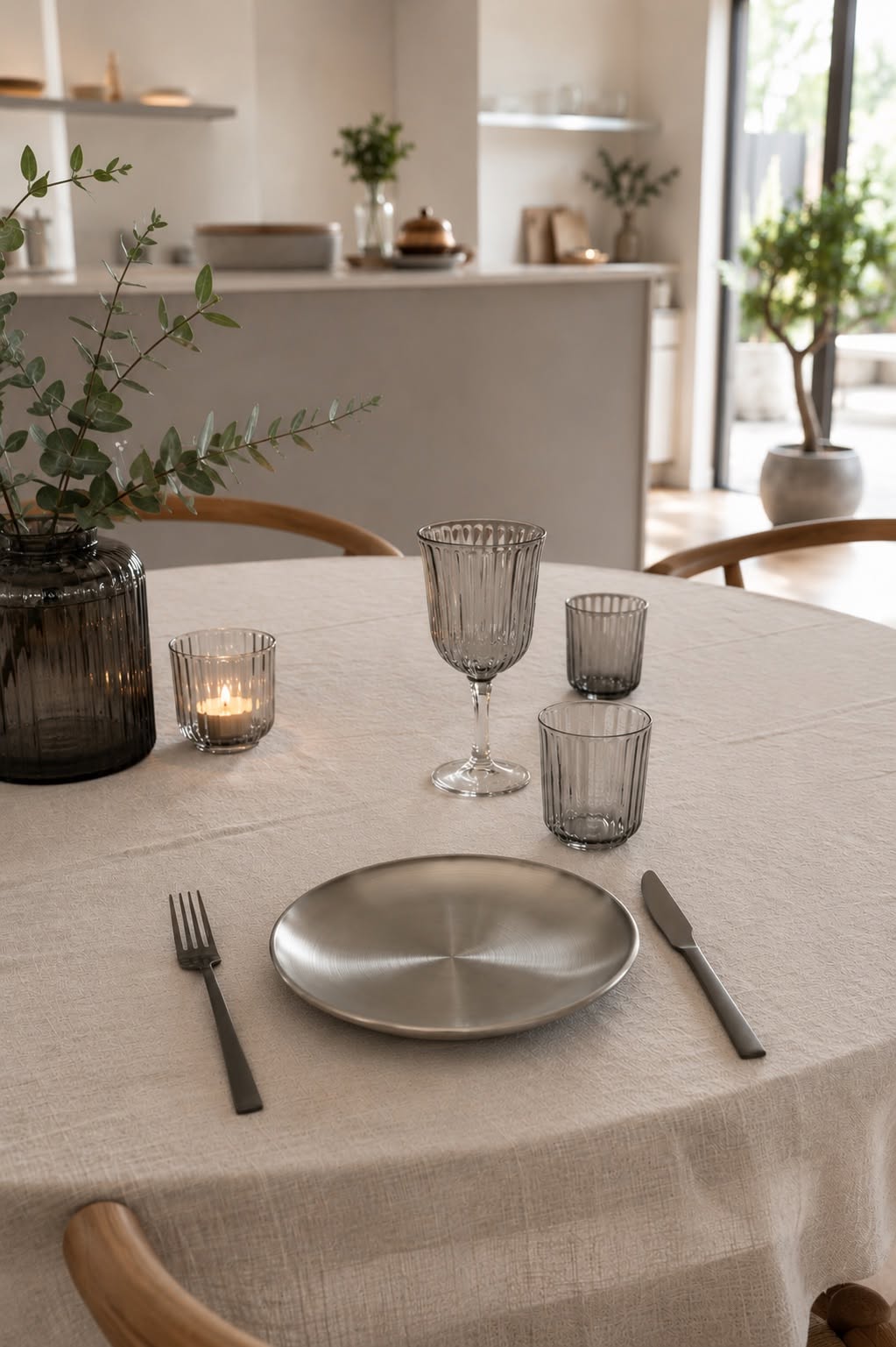 Tallerken  – Rustfritt stål
