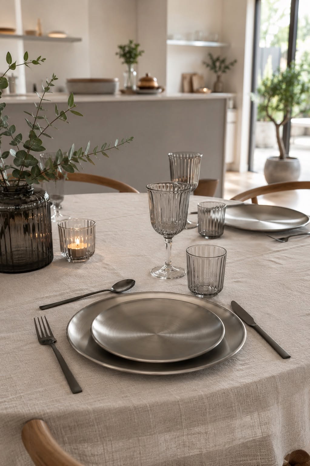Tallerken  – Rustfritt stål