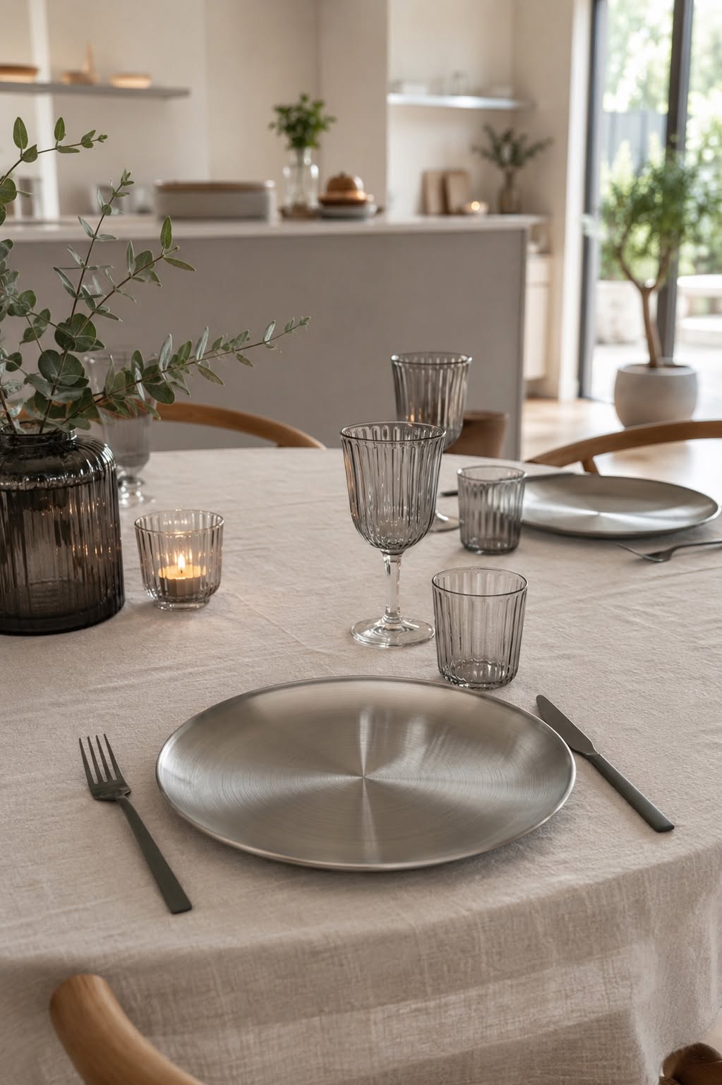 Tallerken  – Rustfritt stål