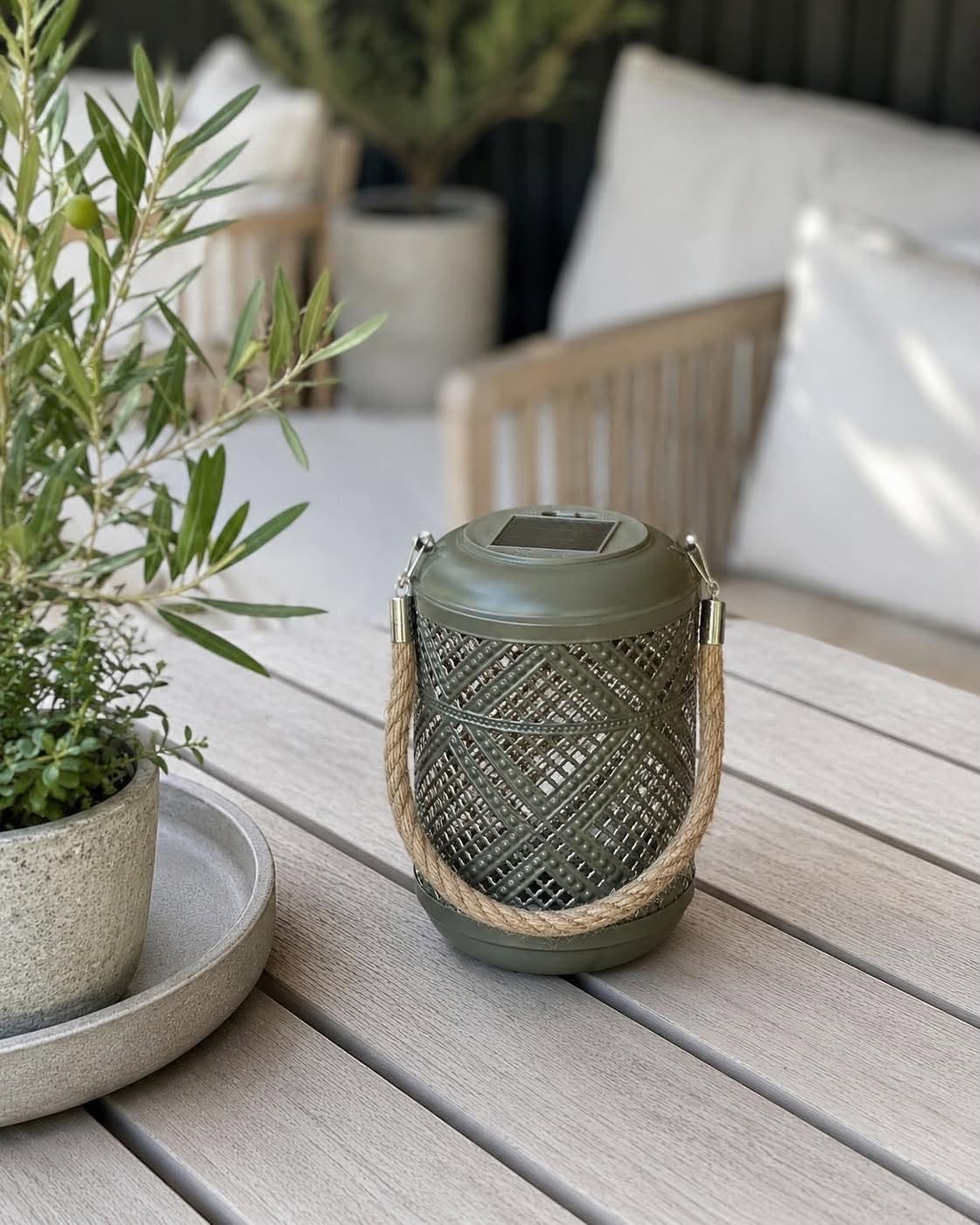 Lanterne Solar SANDY Green