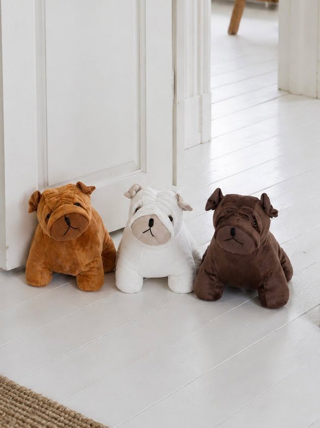 Dørstoppe Fransk bulldog - Dark brown