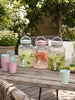 Dispenser med drikkeglass - flere farger