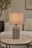 Bordlampe Taupe